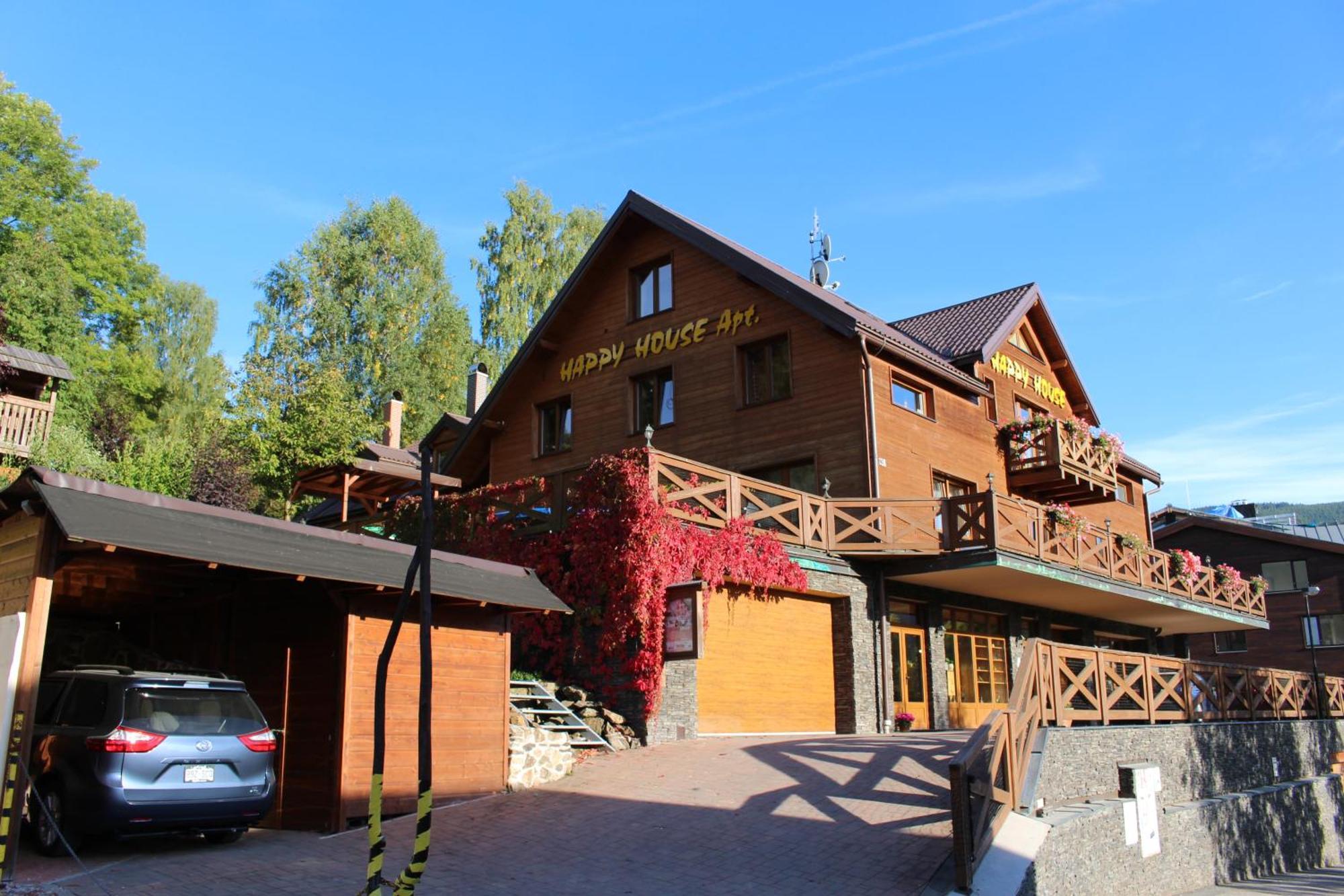 Happy House Apartments & Sauna Špindlerŭv Mlýn Dış mekan fotoğraf