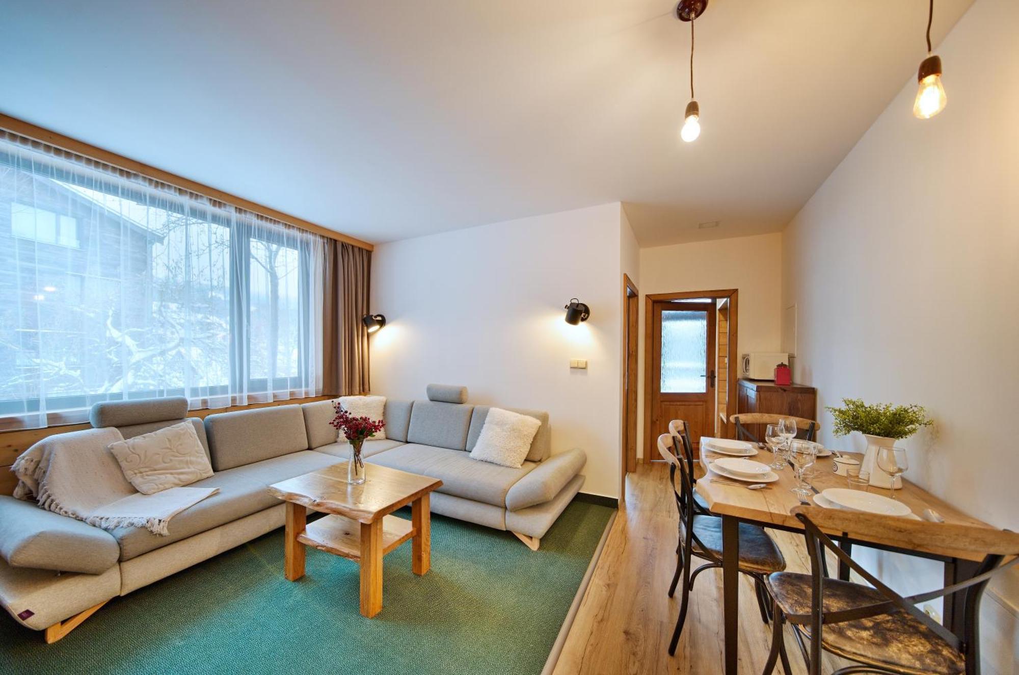 Happy House Apartments & Sauna Špindlerŭv Mlýn Dış mekan fotoğraf